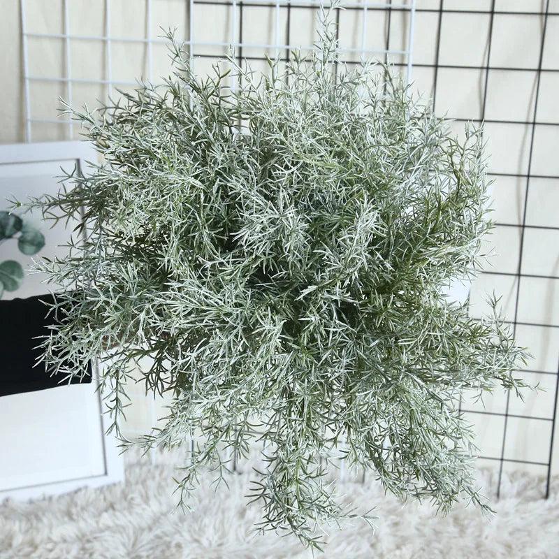 1 bunch artificial pine needles eucalyptus artificial eucalyptus leaves artificial plants wedding shooting accessories home deco - Twinsupliers