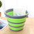 10L New Arrival Silicone Folding Bucket Large Capicity Save Space Washabe Fishing Camping Car Bucket kitchen items Balde Barrel - Twinsupliers