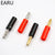 10pcsAudio Speaker Screw Banana Gold Plate Plugs Connectors 4mm IN STOCK FREE SHIPPING Black Red Facotry Online Wholesale Golden - Twinsupliers