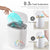 12/15L Trash Can Sensor Automatic Household Trash Bin Bathroom Storage Bucket Toilet Waterproof Narrow Trash Bin Kitchen Garbage - Twin suppliers 