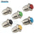 12mm Waterproof Momentary High Round Metal Push Button Switch Car Start Horn Speaker Bell Automatic Reset 12mm metal switch - Twinsupliers