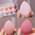 1/4/8pcs makeup sponge blender beauty egg blow cosmetic soft foundation sponges powder blow female make up accessories beauty to - Twin suppliers 