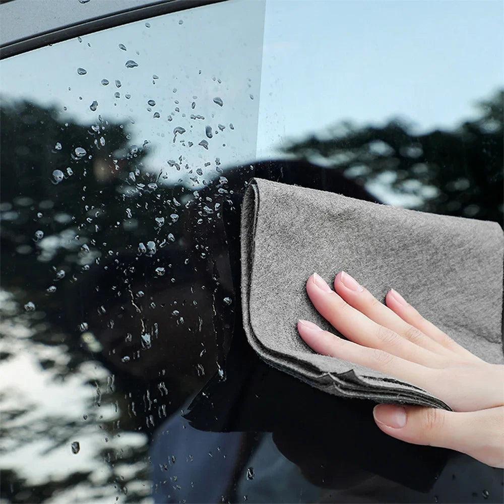 1/6Pcs Magic Cleaning Cloth Reusable Microfiber Glass Windows Wiping Rags Home Car Washing Towel Kitchen Bathroom Cleaning Tools - Twin suppliers 