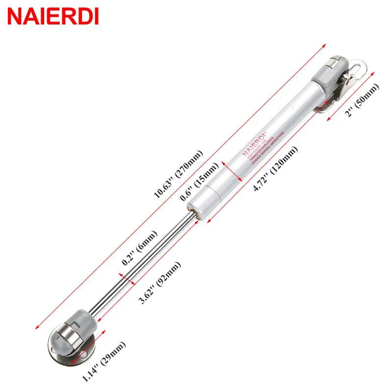 2/4/6/8PCS NAIERDI 6-15KG Furniture Gas Spring Hinges Kitchen Cupboard Cabinet Hydraulic Hinge Door Strut Lid Support Box - Twinsupliers