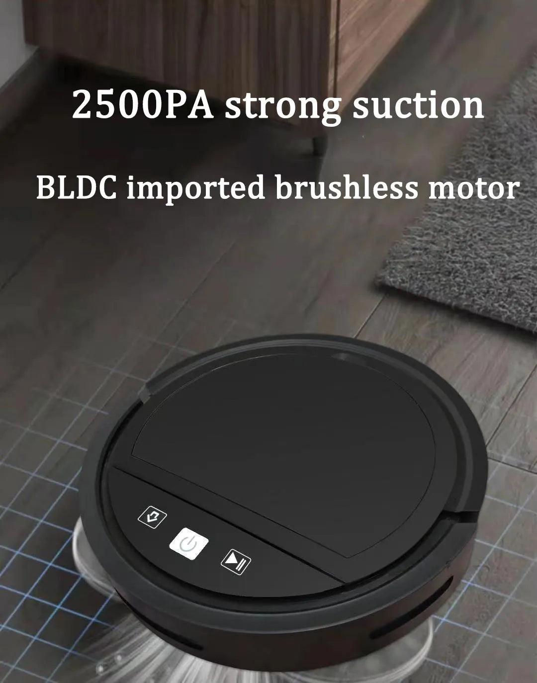 2500PA Sweeping Robot Vacuum Cleaner Smart Remote Control Wireless Auto-Recharge Alexa Floor Cleaning Vacuum Cleaner For Home - Twinsupliers