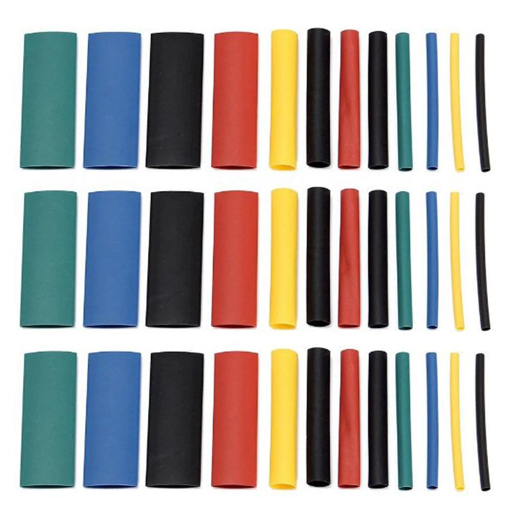 280-530PCS Heat Shrink Tubing Insulation Shrinkable Tube Assortment Electronic Polyolefin Wire Cable Sleeve Kit Heat Shrink Tube - Twinsupliers