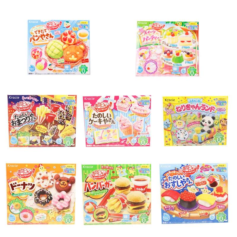 2pcs DIY Kracie Popin Cook candy dough Toys Hamburger happy kitchen Japanese food candy snacks making kit ramen d11 - Twin suppliers 