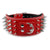 3 inch Wide Spikes Studded Leather Pet Dog Collar for Large Breeds Pitbull Doberman M L XL Sizes - Twin suppliers 