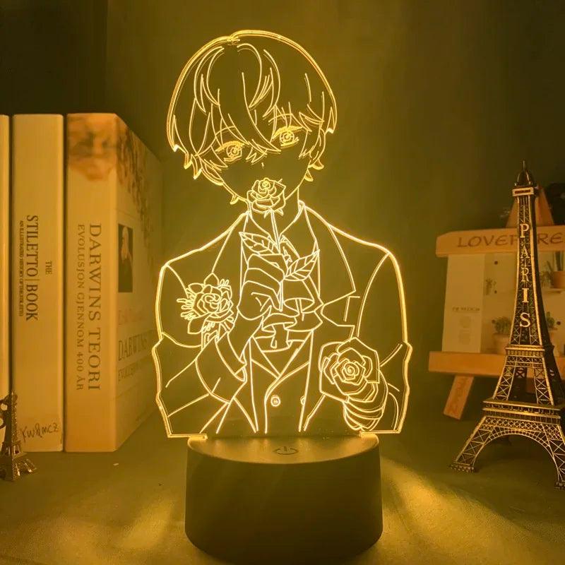 3d Lamp Mystic Messenger LED Night Light for Kid Room Deco Birthday Gift Mystic Messenger Lamp - Twinsupliers