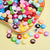 50Pcs New Cute Mini M Round Beans Resin DIY Flatback Cabochon Ornament Jewelry Making Phone Deco Parts Hairwear Accessorie - Twinsupliers