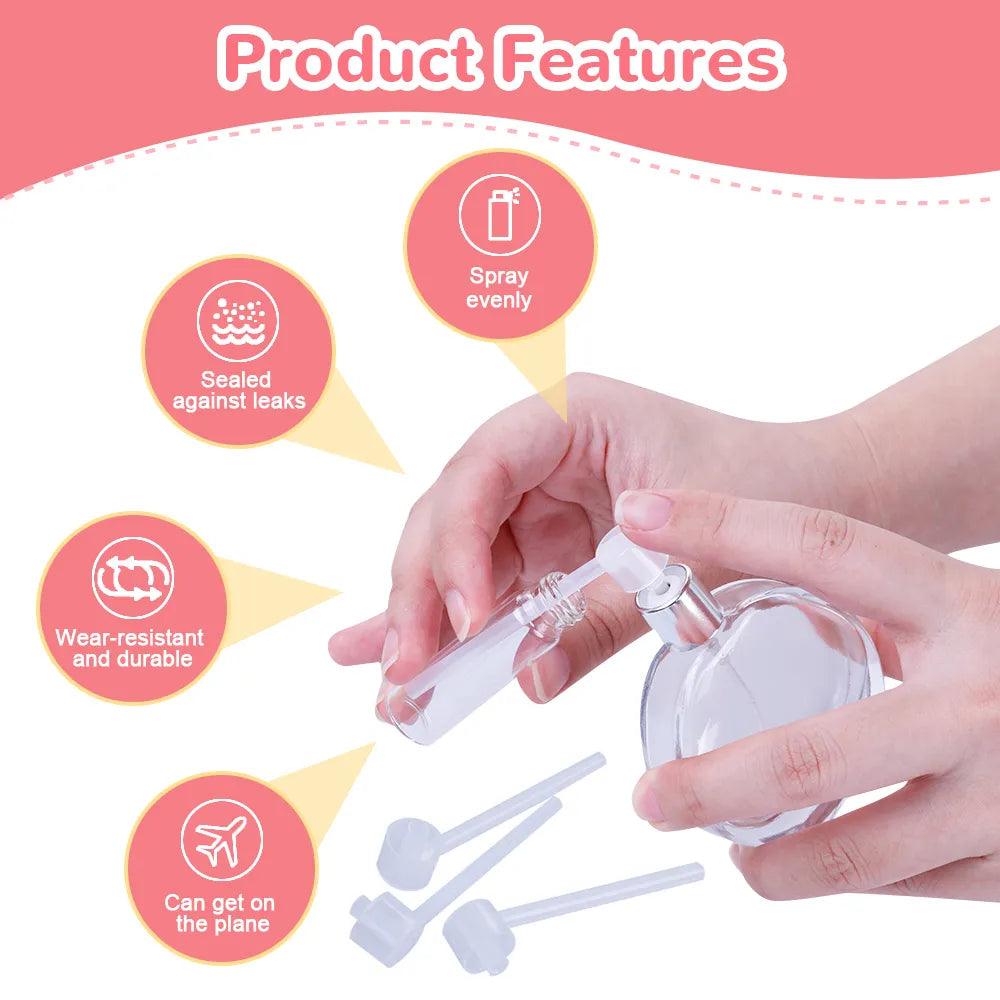 5/10/50 Pcs Perfume Dispenser Tools Diffuser Funnels Cosmetic Pump Dispenser Portable Sprayer Refill Pump Bottle Filling Device - Twinsupliers