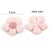 5Pcs 5.5cm Handmade Flowers Padded Appliques For Crafts Baby's DIY Headwear Hairpin Deco Ornament Accessories Wholesale - Twinsupliers