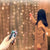 600/300 LED Window Curtain String Light Wedding Party Home Garden Bedroom Outdoor Indoor Wall Decorations - Twin suppliers 