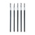 5pcs Dental Shaping Silicone Tooth Tool Dental Resin Brush Pens For Adhesive Composite Cement Porcelain Teeth Tools Oral Hygiene