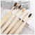 1/2PCS Bamboo Toothbrush Environmentally Health Soft Fibre Wood wooden Tooth brushes for Adult Children Tooth Brush Eco products