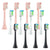 12pcs for SOOCAS X3/X3U/X5 Replacement Toothbrush Heads Clean Tooth Brush Heads Sonic Electric Toothbrush Soft Bristle Nozzles