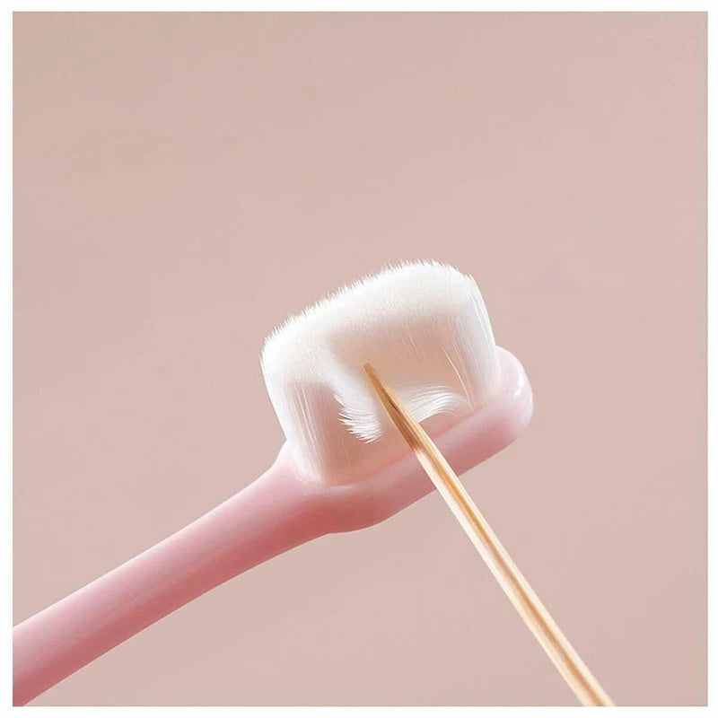 1PC Ultra-fine Soft Toothbrush Million Nano Bristle Adult Tooth Brush Teeth Deep Cleaning Tool With Box/OPP Bag Oral Care