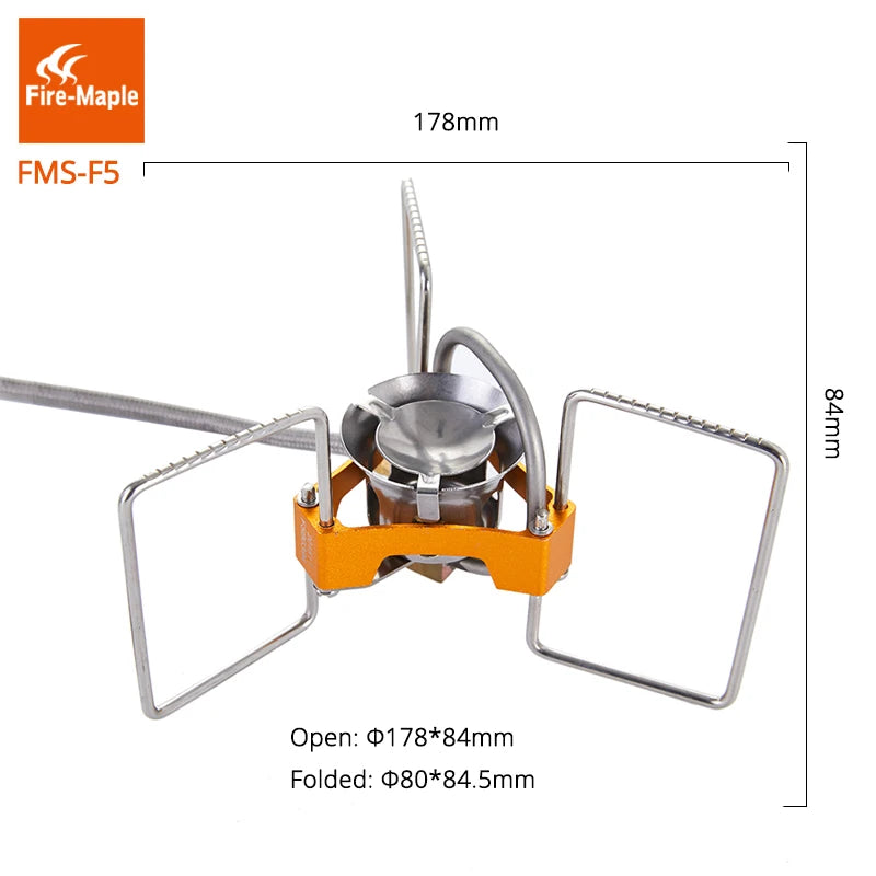 Fire Maple Gasoline Stove Camping Hiking Portable Liquid Fuel Oil Stoves With Pump FMS-F5 Fire Cooker Outdoor Petrol Burners