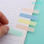 New Color 100 Sheets Self Adhesive Memo Pad Sticky Notes Bookmark Point It Marker Memo Sticker Paper Office School Supplies