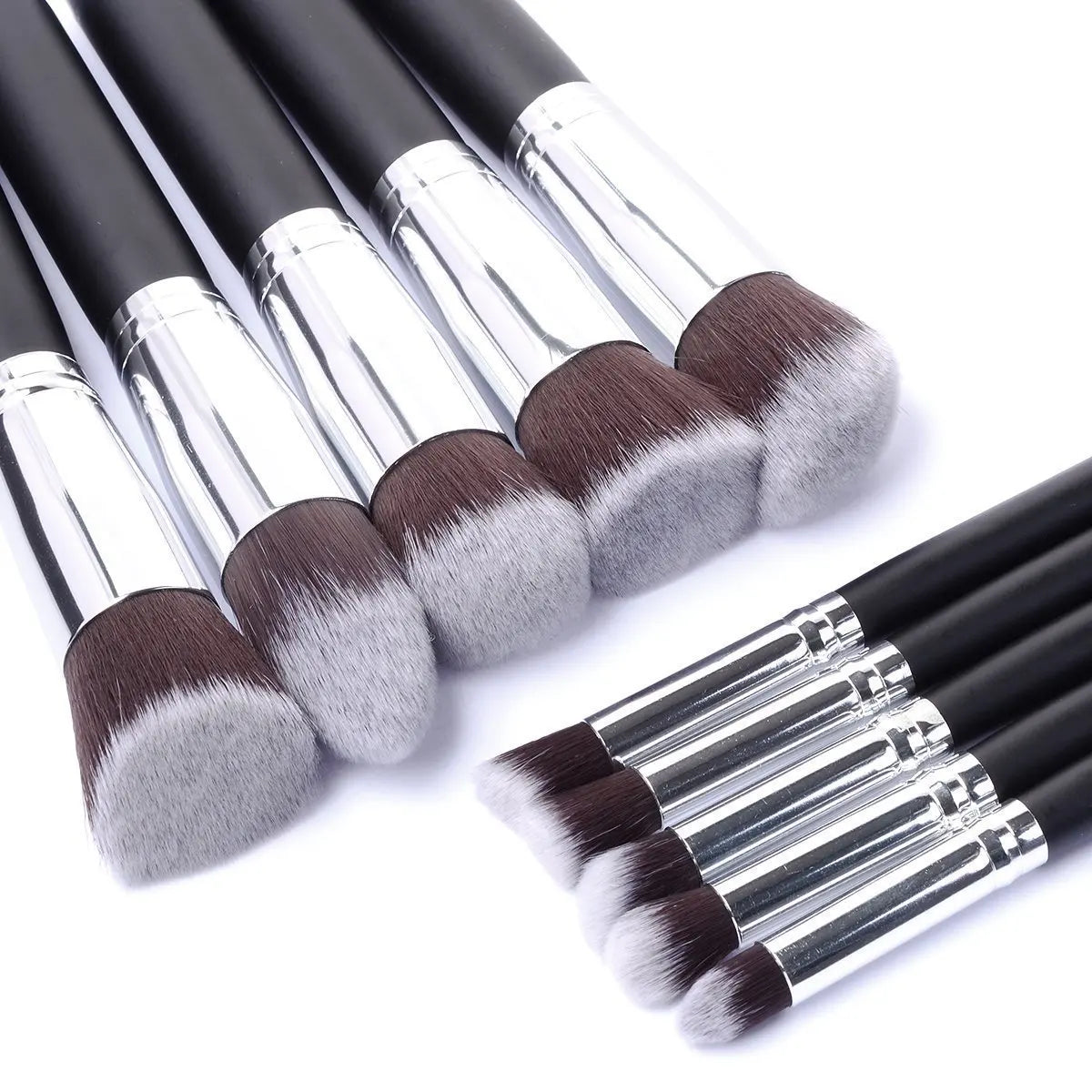 YSDO 8/10 Pcs Makeup Brush Kit Brushes Kit Make up Brush Tools Kit Eye Liner Soft Natural-synthetic HairBeauty Brushes Kit