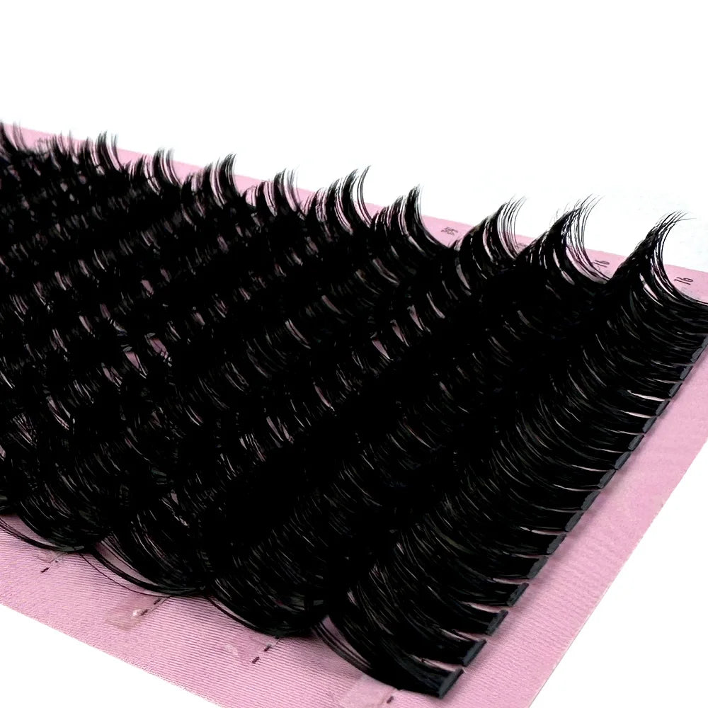 Cluster Eyelash Extension 160/266/280 Bundles 10D/80D Natural Style Individual Eyelashes Handmade Eyelash Bundles 3D mink Lashes