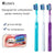 1PC Clean Orthodontic Braces Adult Orthodontic Toothbrushes Dental Tooth Brush Soft Bristle Toothbrush For Oral Health Care