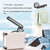 1pc No punching drying rack, suction cup drying rack, Aluminum Alloy Folding Drying Rack, clothes dryer Invisible Hanging