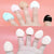 3/10pcs Mini Size Professional Cosmetic Cushion Puff  Concealer Foundation Detail Puff Finger Puff Set Makeup Sponge Beauty Tool