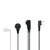 2 Pin PTT MIC Headset Covert Acoustic Tube In-ear Earpiece For Kenwood TYT Baofeng UV-5R BF-888S CB Radio Accessories