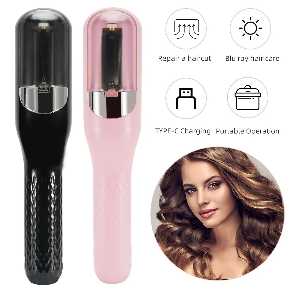 Hair Split Ends Trimmer Charging Professional Hair Cutter Smooth End Cutting Clipper Beauty Set Bag Product For Women Ladies