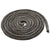 2M Stove Fireplace Rope Burner Door Sealing Rope 10mm/12mm Fiberglass High Temperature Resistance Woodburner Gasket Cord Black