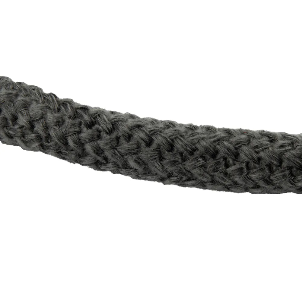 18/20mm Black Gasket Cord Stove Door Fireplace Cord 2m Fiberglass High Temperature Woodburner Sealing Rope Replacement