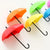 Adhesive Bathroom Wall Sticker Kitchen Decor Hook Creative Umbrella Shape Key Hanger Cute Bag Holder Living Room Home Decoration - Twin suppliers 