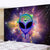 alien witchcraft Tapestry Hippie Carpet Room Trippy Tapestry Wall Hanging Witchcraft tapiz Dropship hippie deco wall hanging - Twinsupliers