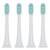 ally For Xiaomi Mijia Sonic Electric Toothbrush Heads Ultrasonic 3D Oral Whitening High-density Replacement Tooth Brush Heads - Twin suppliers 