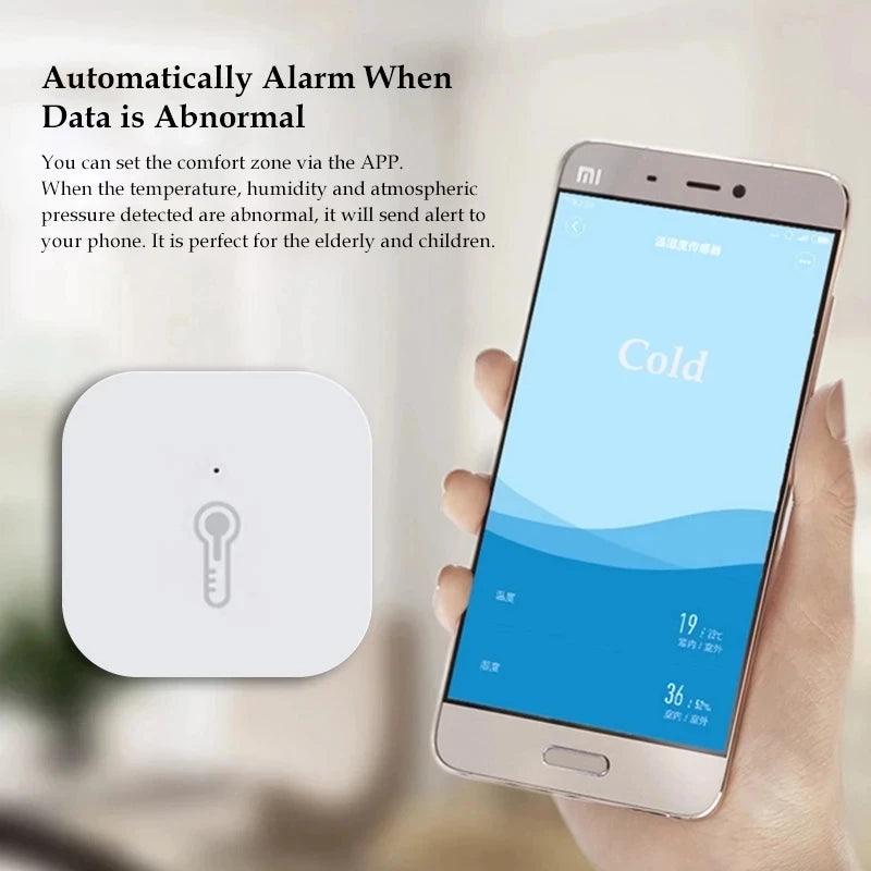 Aqara Temperature Sensor Smart Air Pressure Humidity Environment Sensor Smart Control Zigbee Smart Home For Xiaomi Mijia Homekit - Twin suppliers 