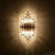 Art Deco LED Stainless Steel Crystal Golden Black LED Lamp LED Light Wall lamp Wall Light Wall Sconce For Bedroom Corridor - Twinsupliers