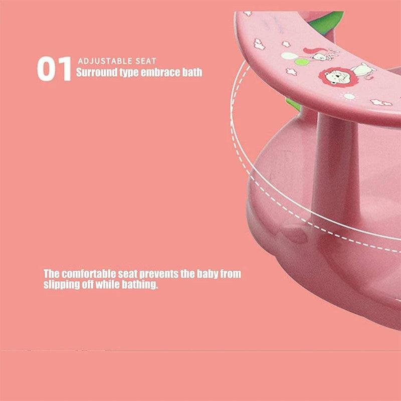 Baby Tub Seat Bathtub Pad Mat Chair Safety Anti Slip Newborn Infant Baby Care Children Bathing Seat Washing Toys - Twin suppliers 