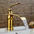 Basin Faucet Solid Brass Oil Rubbed Bronze Waterfall Bathroom Sink Mixer Big Square Spout Tap Torneira Banheiro WF-9273 - Twinsupliers