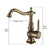 Basin Faucets Antique Brass Bathroom Faucet Grifo Lavabo Tap Rotate Single Handle Hot and Cold Water Mixer Taps Crane AL-9966F - Twinsupliers