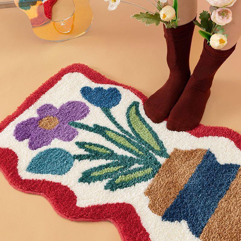 Bathroom Entrance Door Mat Blanket Bathroom Absorbent Floor Mat - Twinsupliers