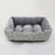 Bed for Dog Cat Pet Square Plush Kennel Medium Small Dog Sofa - Twin suppliers 