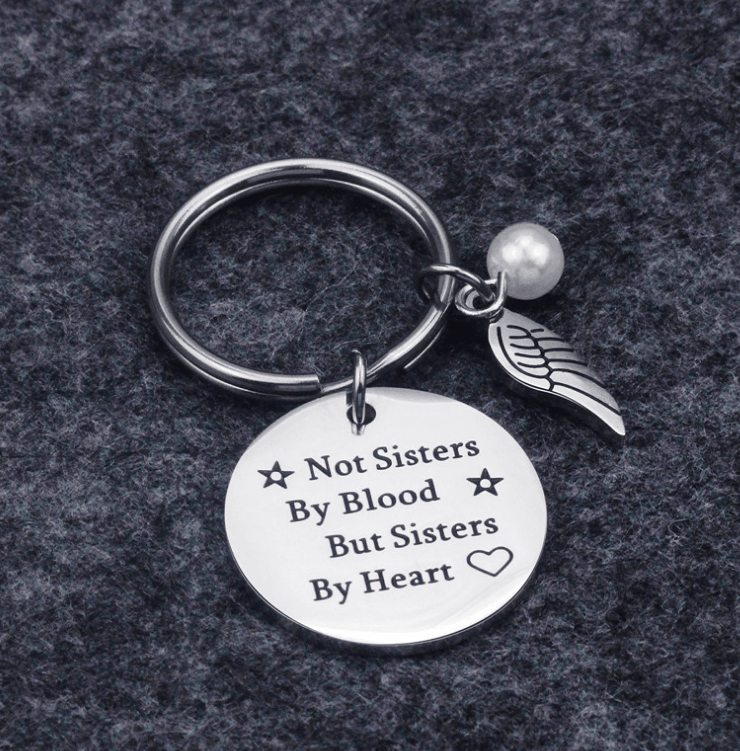 BEST FRIEND SISTERHOOD KEYCHAIN - Twinsupliers