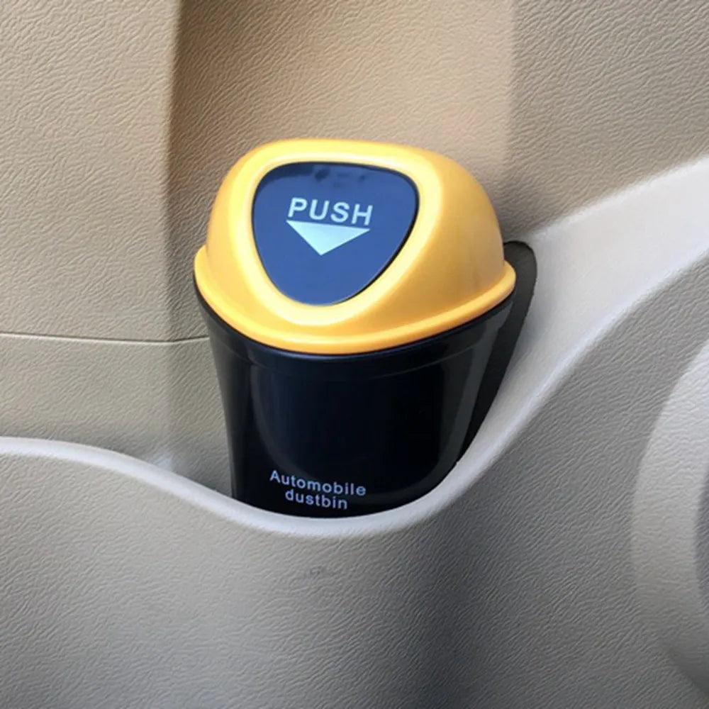 Car Trash Can Organizer Garbage Holder Automobiles Storage Bag Auto Door Seat Back Visor Trash Bin Paper Dustbin - Twin suppliers 