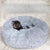 Cat Kennel Dog Kennel Plush Round Winter Warm Mat Pet - Twin suppliers 