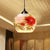 Chinese Pendant Lamp For Kitchen Dining Room Living Room Suspension Luminaire Hanging Ceramic Bedroom Chandeliers Fixtures - Twinsupliers