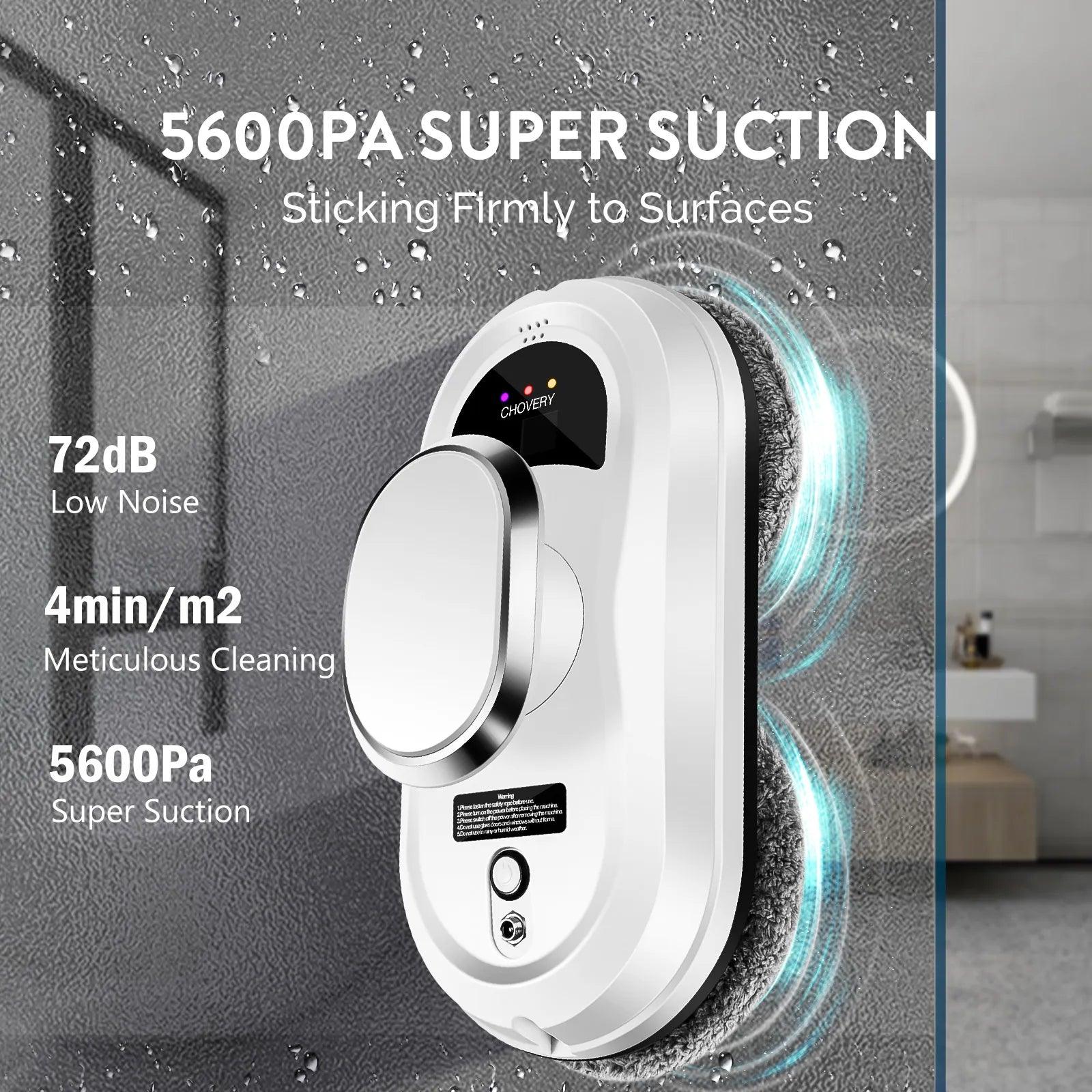 CHOVERY Robot vacuum cleaner window cleaning robot window cleaner electric glass limpiacristales remote control - Twinsupliers