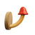 Creative Punch-free Wooden Mushroom Hat-and-coat Hook - Twinsupliers