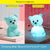 Cute Children's Luminous Thinking Bear Small Night Lamp - Twinsupliers