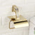 Czech Crystal Gold Chrome Bathroom Toilet Paper Holder Wall Mount Tissue Roll Hanger Copper Bathroom Accessories Kitchen Holder - Twinsupliers